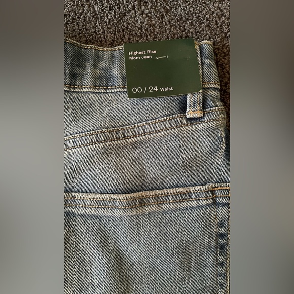NWT Women’s Wild Fable High Rise Jeans, Sz 00/24 - Picture 3 of 4